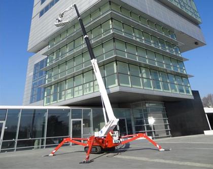 Ads SPIDER BOOM LIFT JUNIOR SERIES AVAILABLE ON RENT