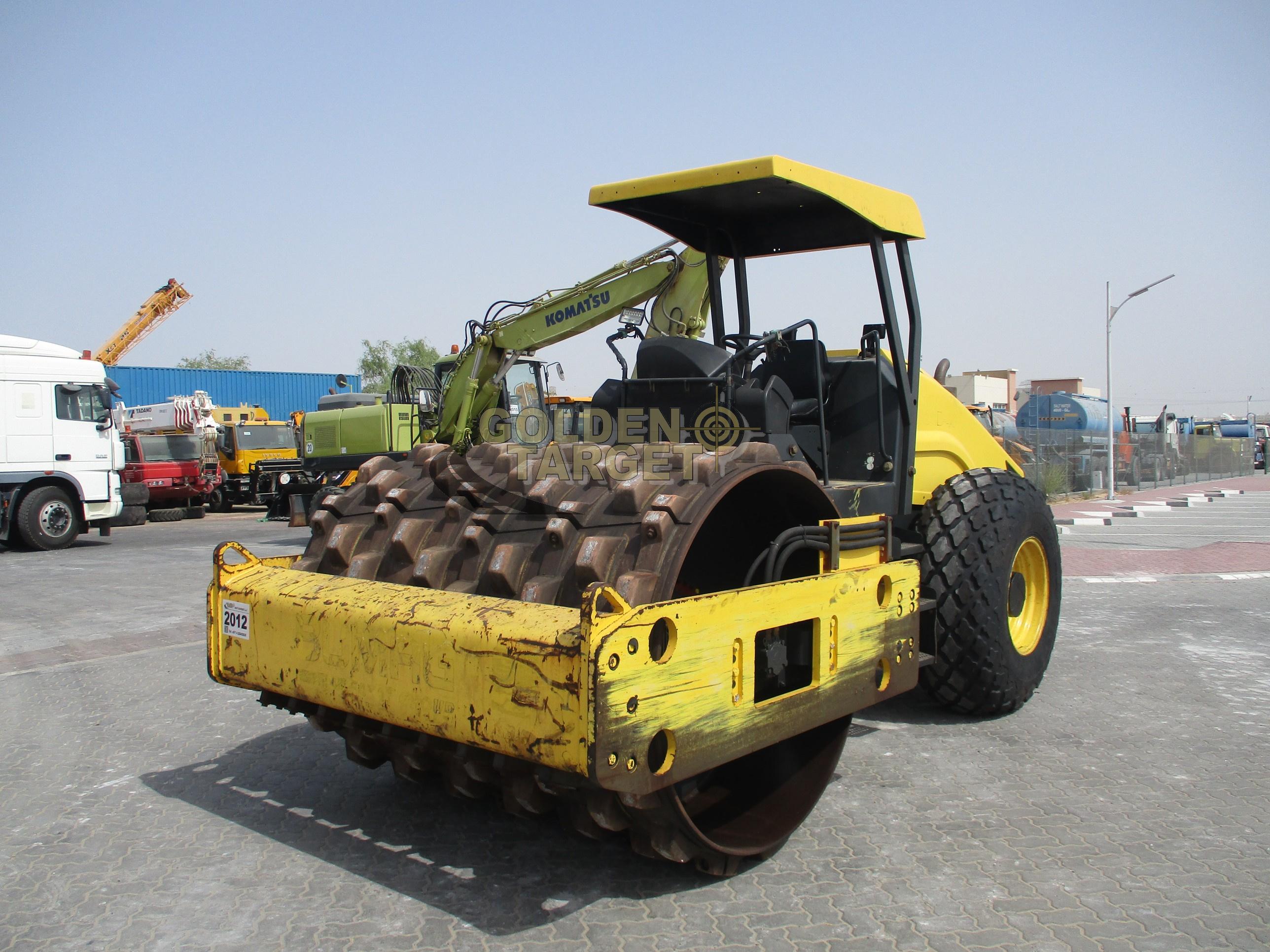 Ads BOMAG BW211D-40 Vibratory Roller with Padfoot 2012