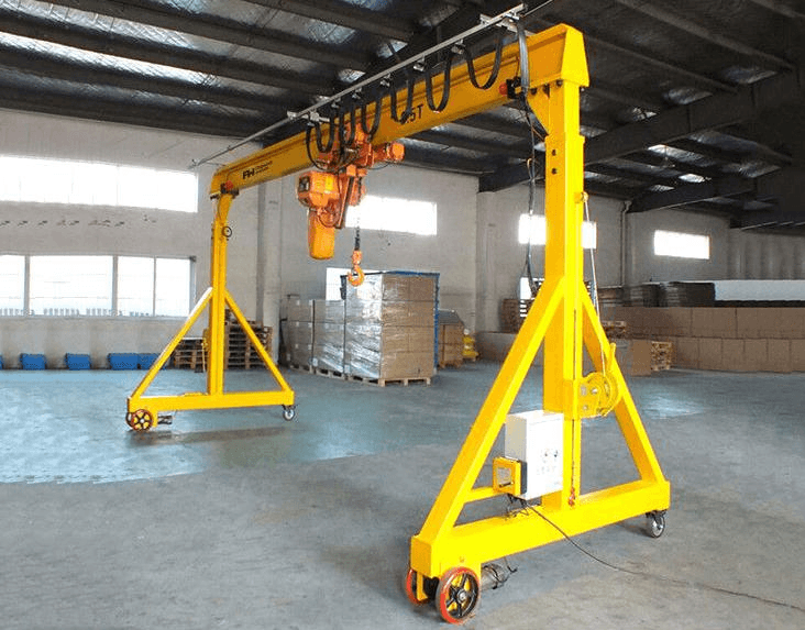Ads 1-10 tons portable mobile gantry crane
