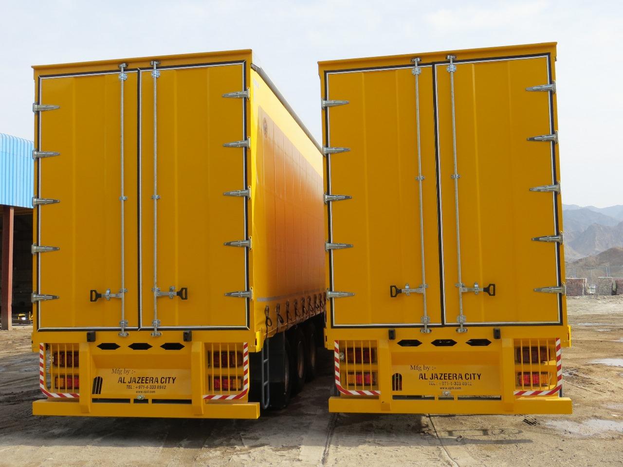 Ads Curtain Side Trailer Total Length: 15.5 Meter